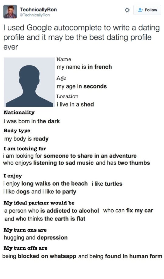 Best online dating profiles funny