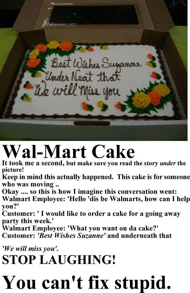 Wal-Mart Cake - LolSnaps.